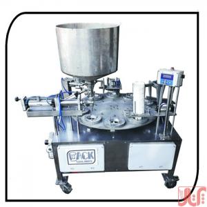 پرکن و بسته بندی روتاری مایعات و ماست و دوغ لیوانی 