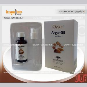  روغن نرم کننده مو آرگان 50 میل پمپی دکس Dexe