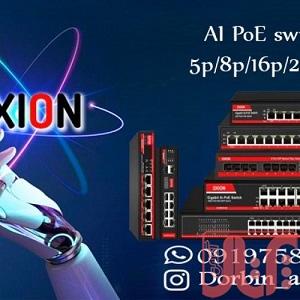 واردات و پخش مستقیم بهترین سوِییچ مخصوص دوربین های شبکه IP