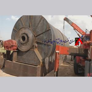 دستگاه پیرولیز لاستیک به گازوئیل 