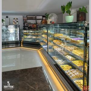 یخچال مشکی استیل دودی (ریتون شاپ)