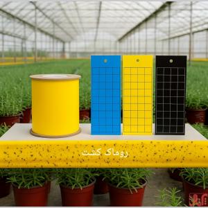 فروش انواع کارت جذب حشره و نوار جذب حشره با بالاترین قدرت جذ