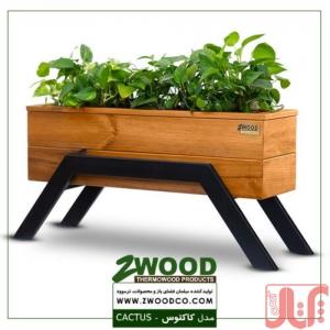 ساخت فلاور باکس – فلاور باکس چوبی – گلدان چوبی-گلدان چوبی شی