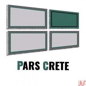 پنل سیمانی پارس کریت بهترین گزینه برای نمابروی سازه ال اس اف