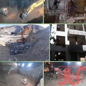 تخریب ، خرید ضایعات و آهن آلات ، خاکبرداری و گودبرداری