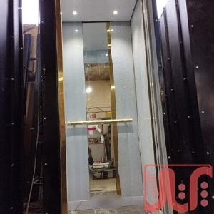 کابین آسانسور و تزئینات سر ساختمان